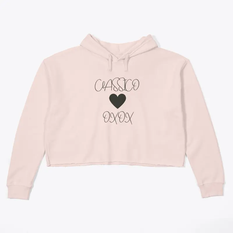 Classico OXOX Crop Hoodie